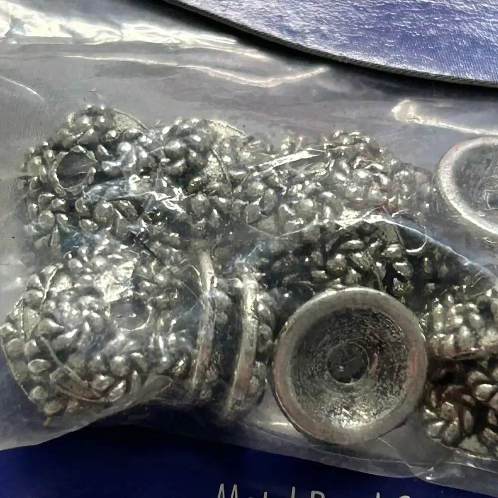 Blue Moon Beads Silver Findings Lot Butterfly Heart Toggle